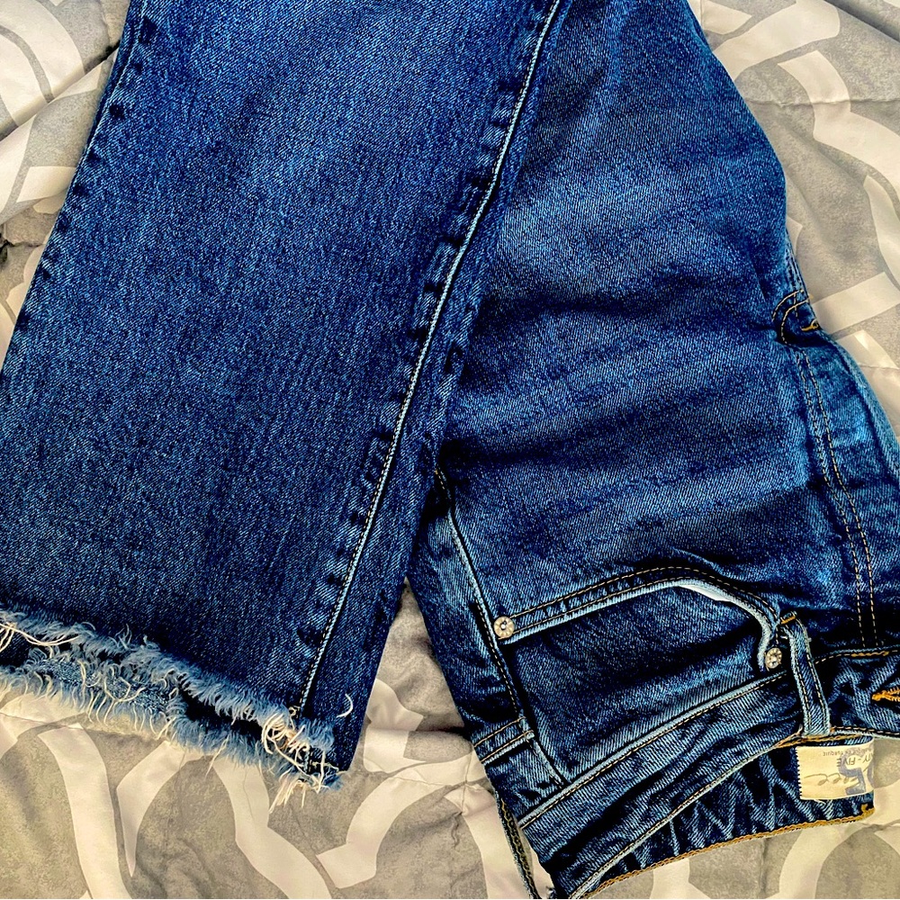Free People High waisted Cropped Flare Jeans